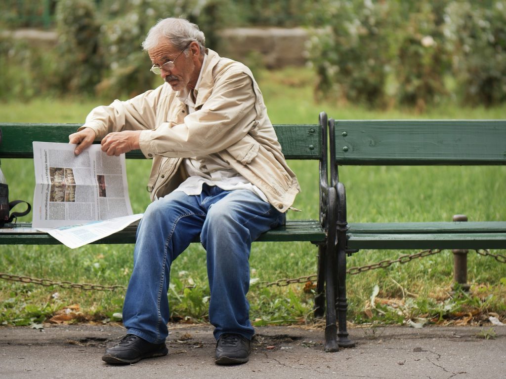 elderly man, reading, park-7308962.jpg